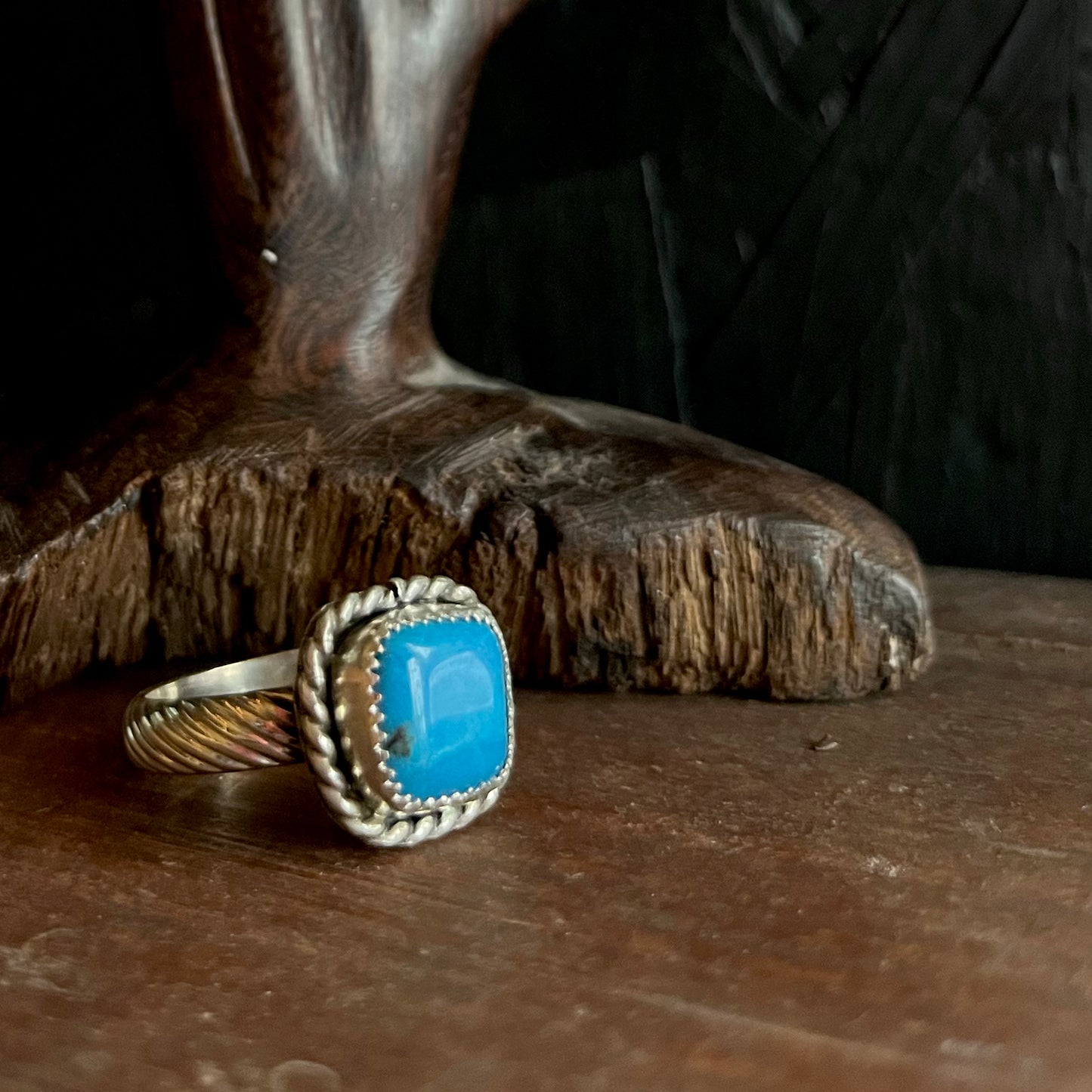 Vaquerita Turquoise Ring - Size 6